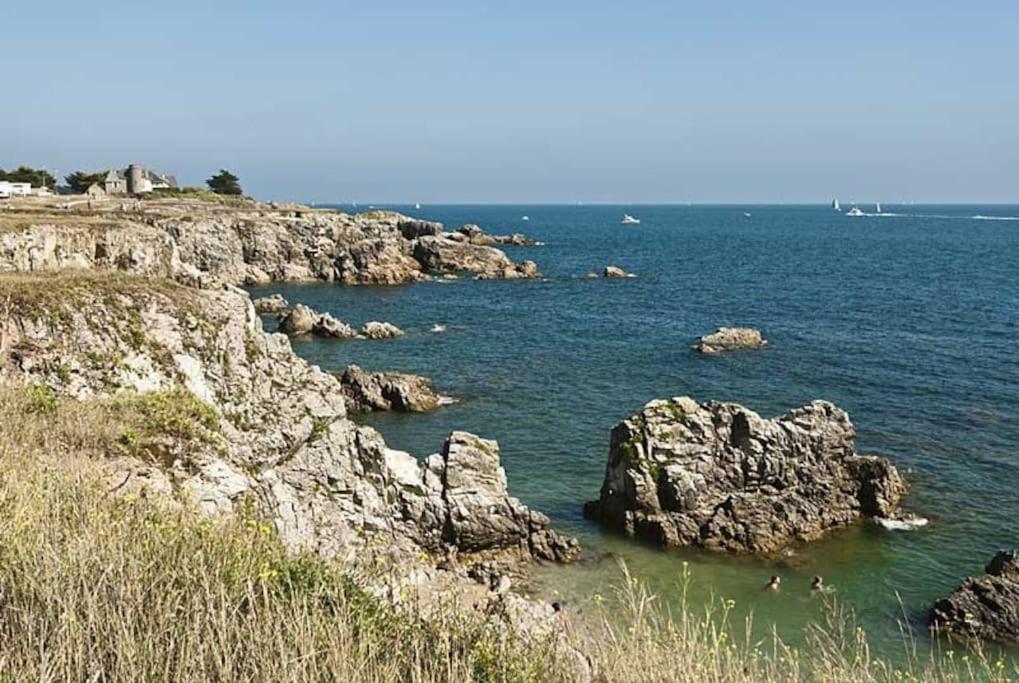 Cottage Bord De Mer Le Pouliguen Exterior foto